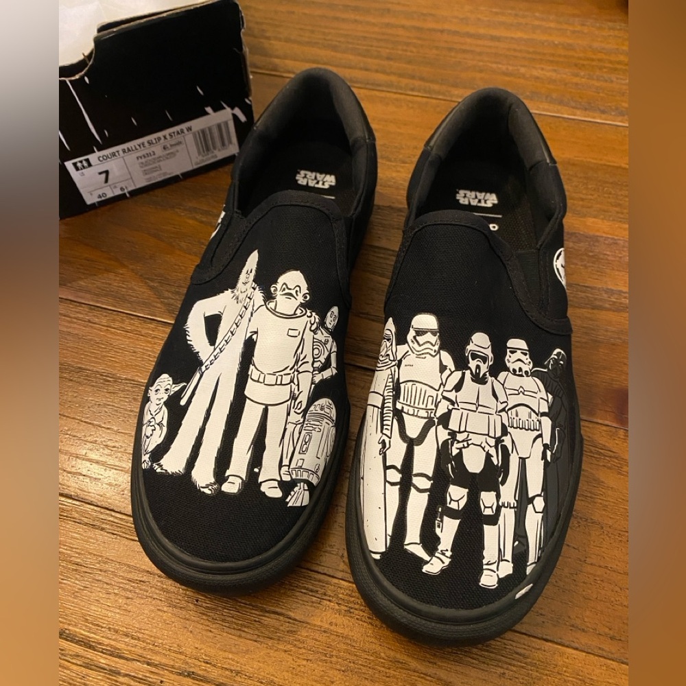 Adidas Court Rallye Slip x Star Wars